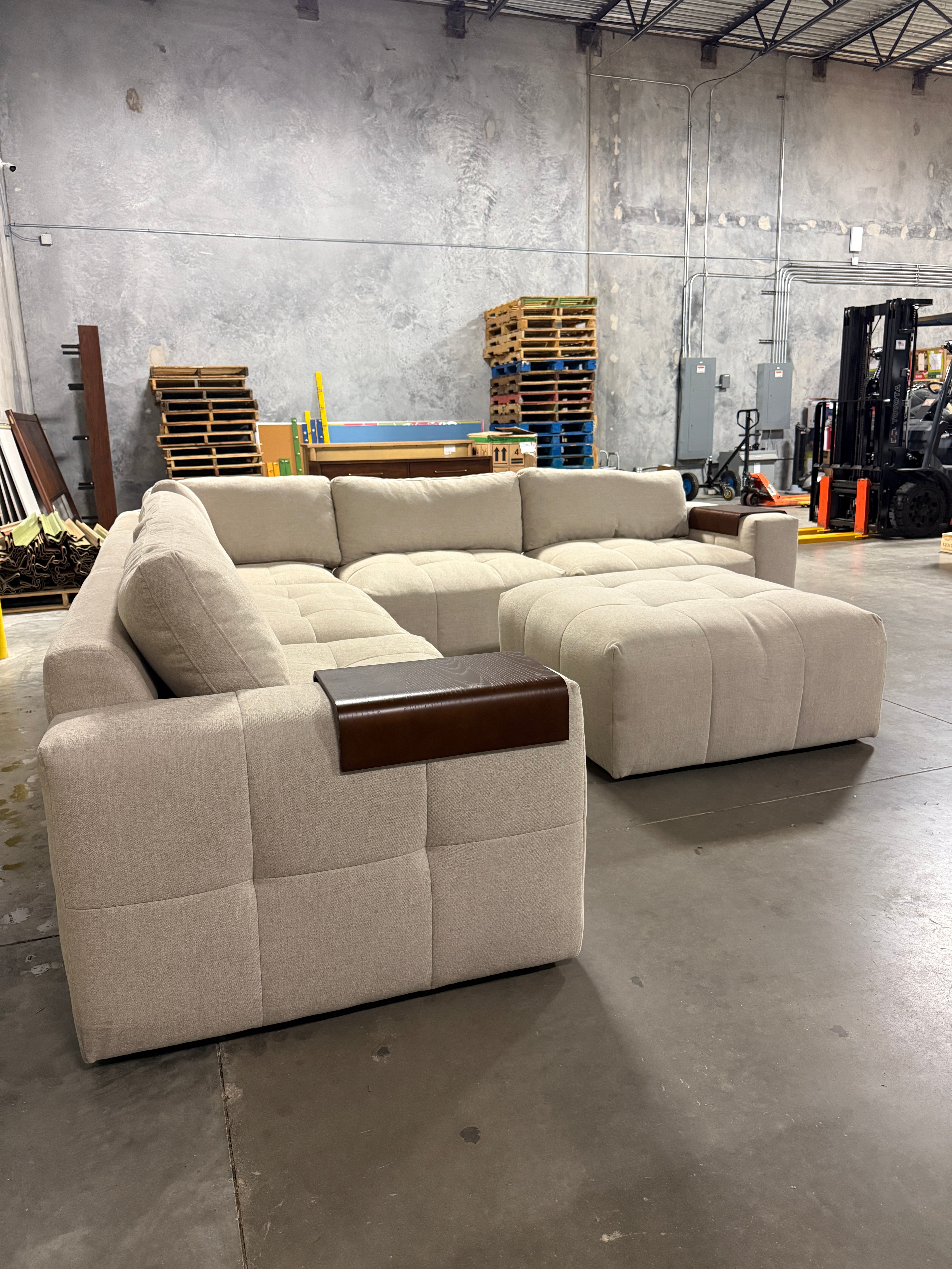 Paige 6-Piece Modular Fabric Sectional