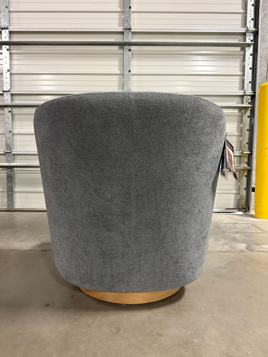 Henredon Murphy Swivel Bouclé Chair - Gray