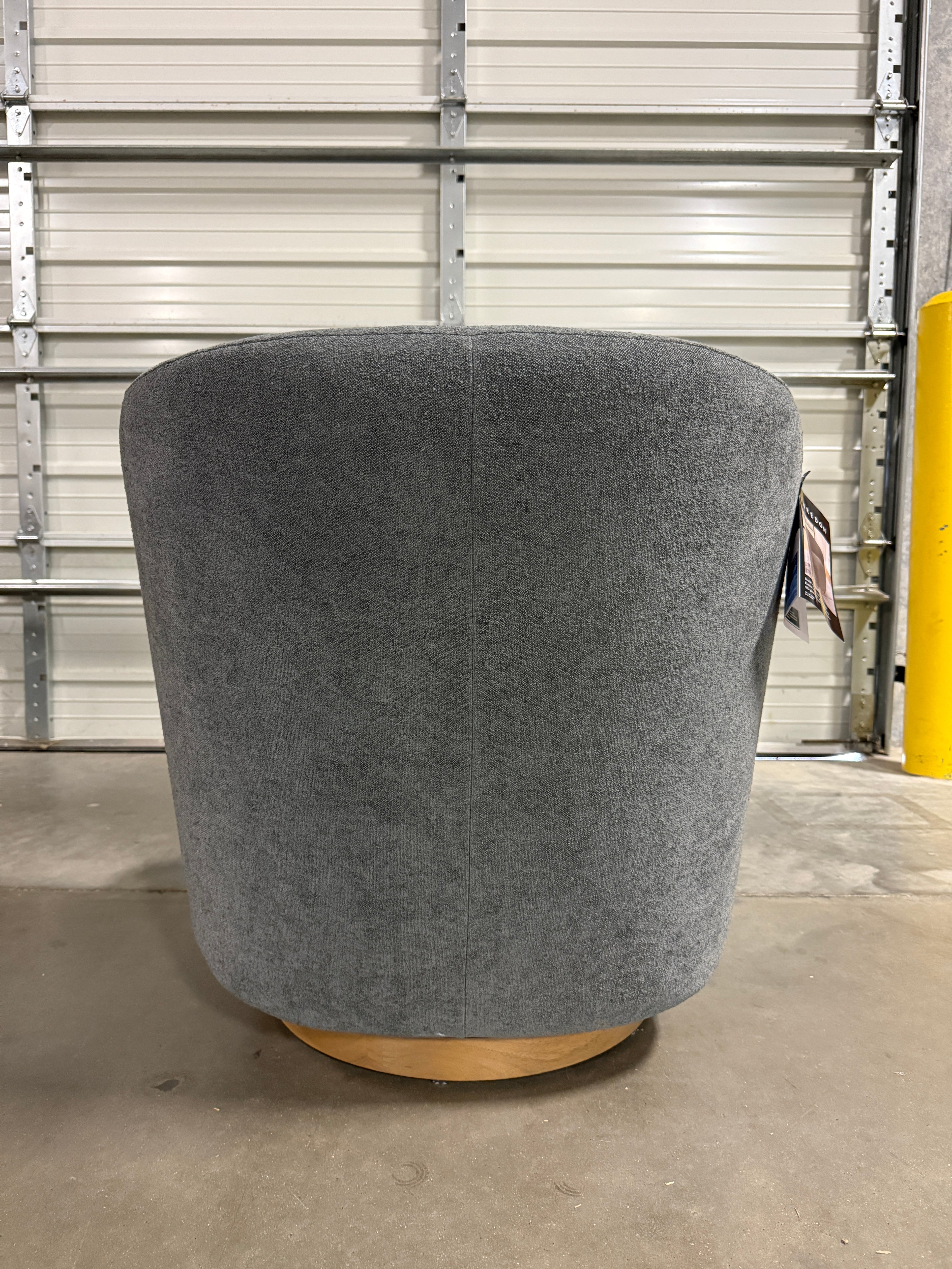 Henredon Murphy Swivel Bouclé Chair - Gray