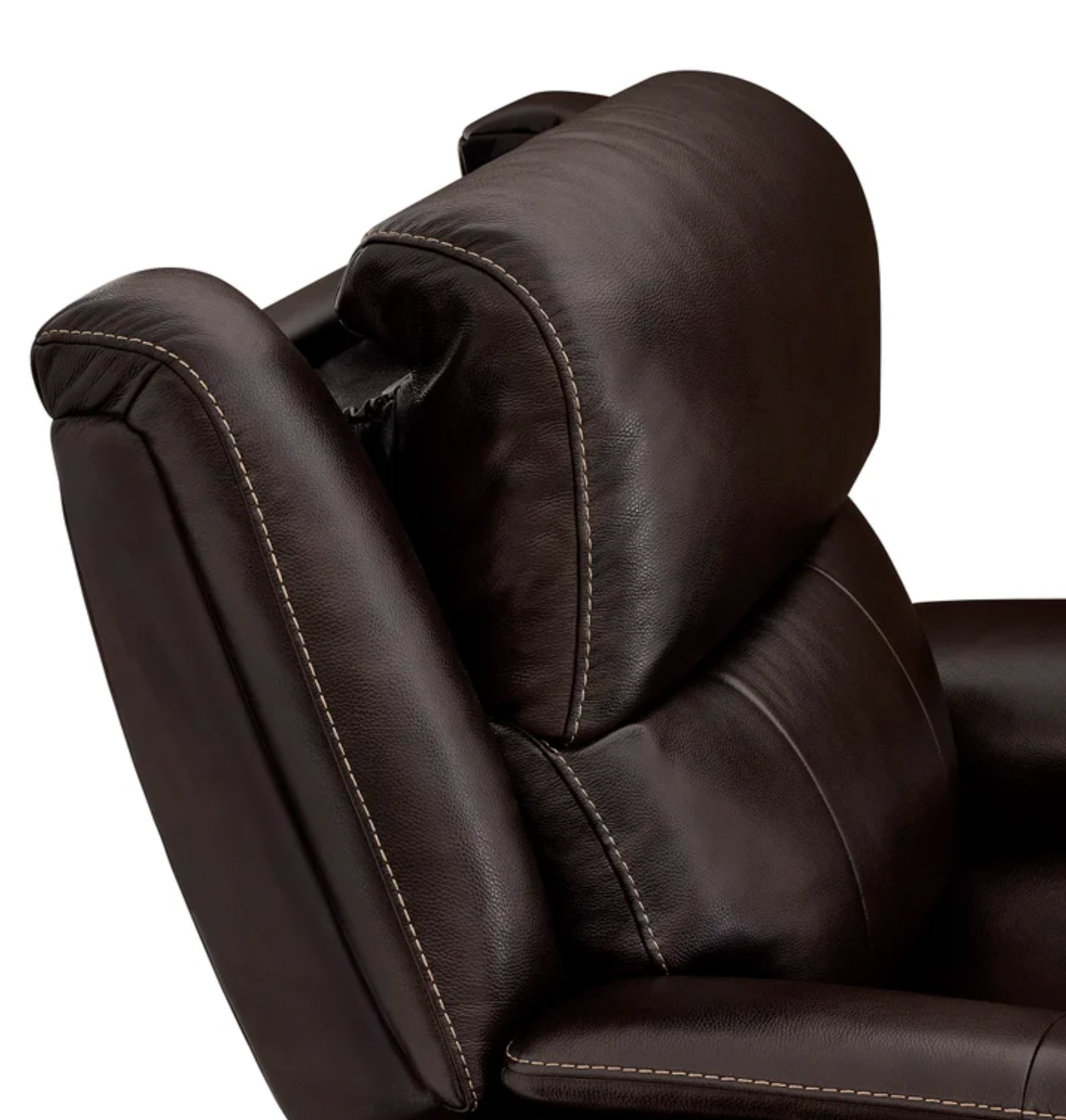 Bryson Leather Power Rocker Recliner with Power Adjustable Headrest