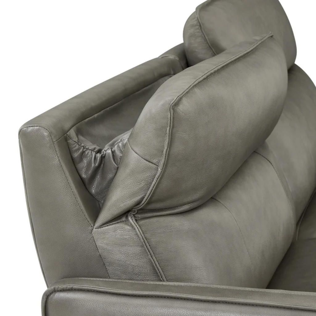 Henredon Keira Leather Zero-Gravity Reclining Sofa