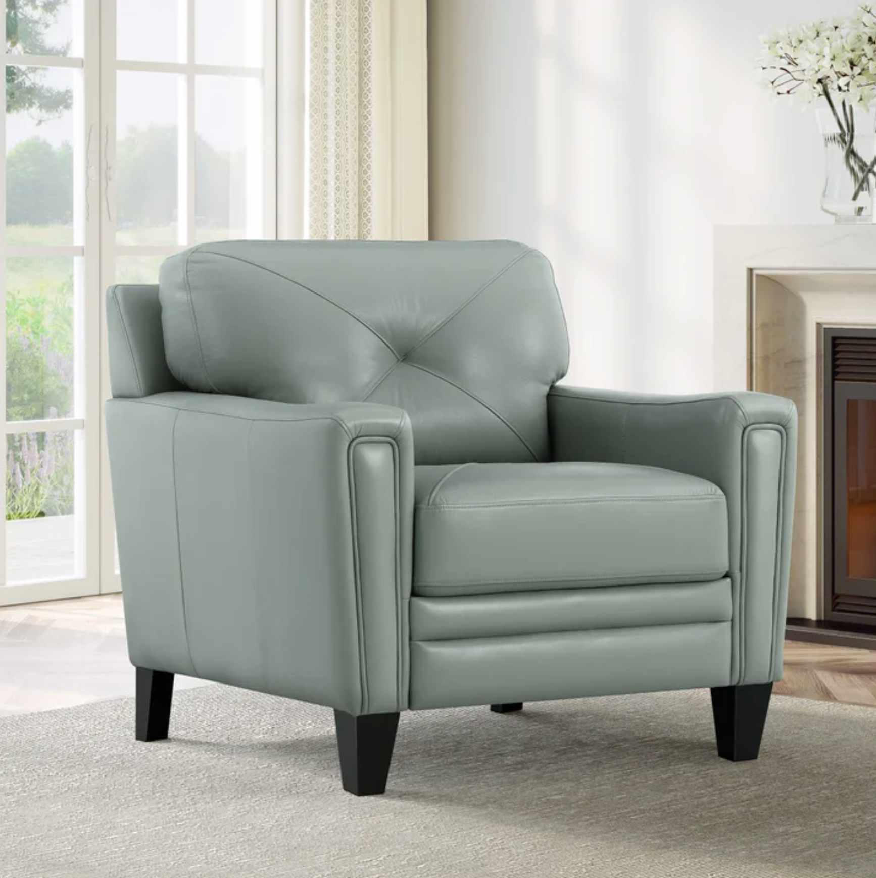 Atmore Top Grain Leather Chair