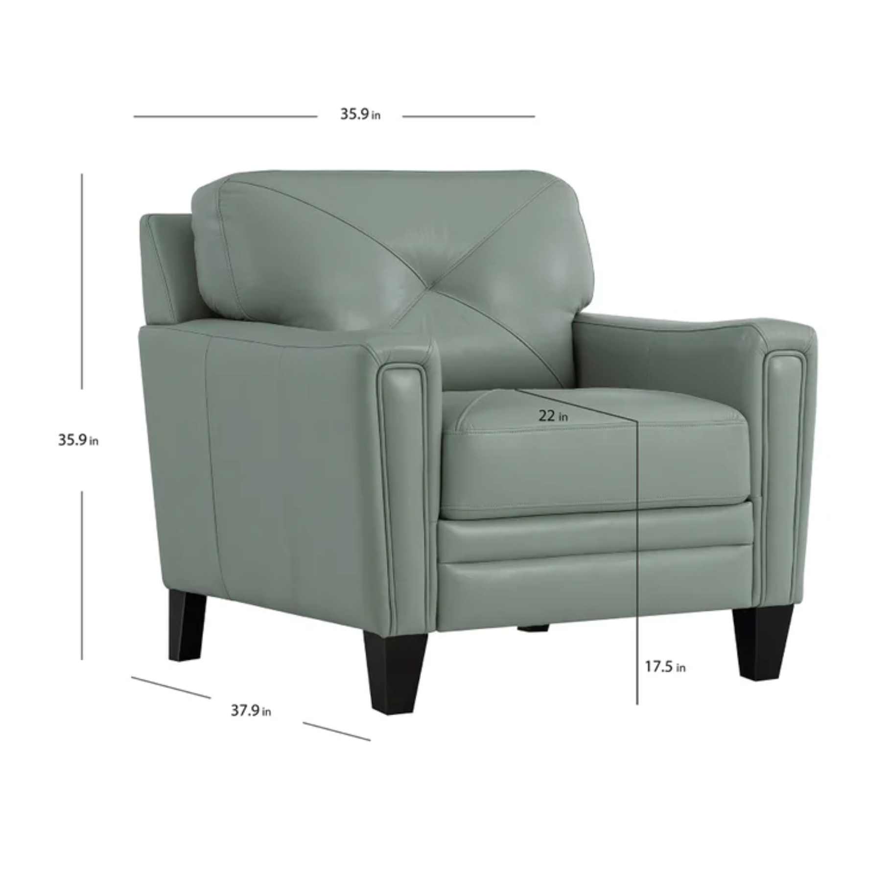 Atmore Top Grain Leather Chair