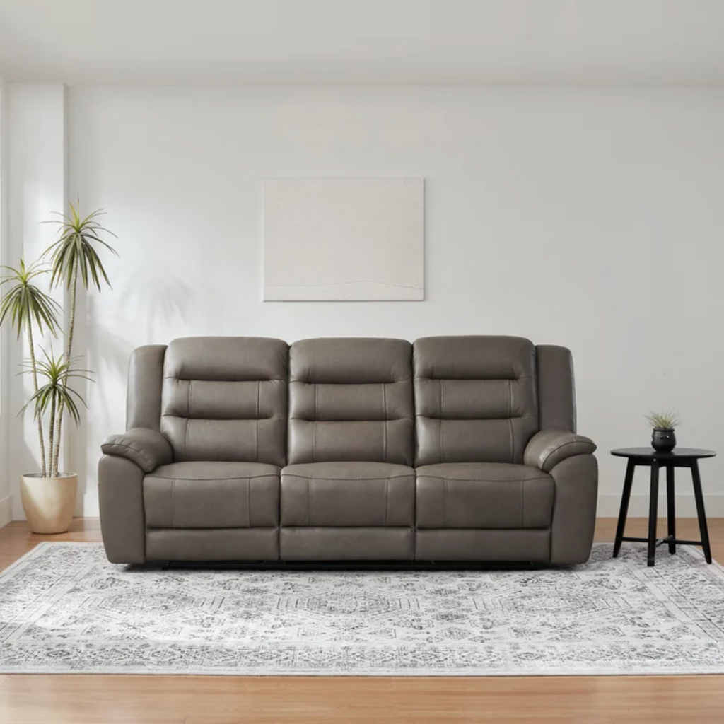 Mason Leather Power Reclining Sofa with Power Headrests